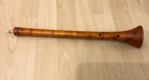 Altes holzblasinstrument mit - holzblasinstrument,