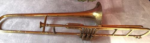 Rare antike ventilposaune - rare,