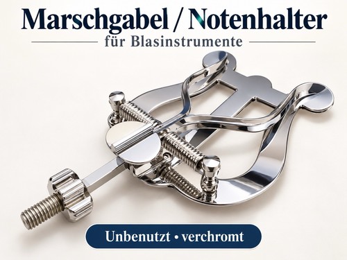 Marschgabel notenhalter für - notenhalter,