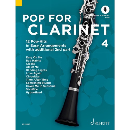 Schott music pop - pop, clarinet