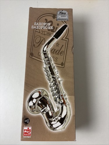 Reig deluxe saxophon - reig, silber