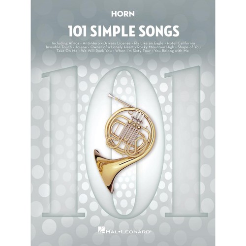 Hal leonard 101 simple songs - leonard,