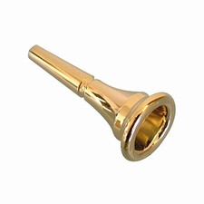 Horn Mundstueck - vergoldet -