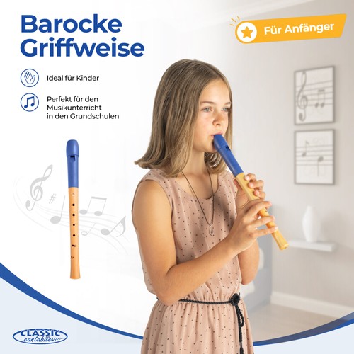 Sopran blockflöte barocke - blockflöte,