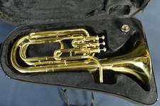 Gold Euphonium mit Mundstück